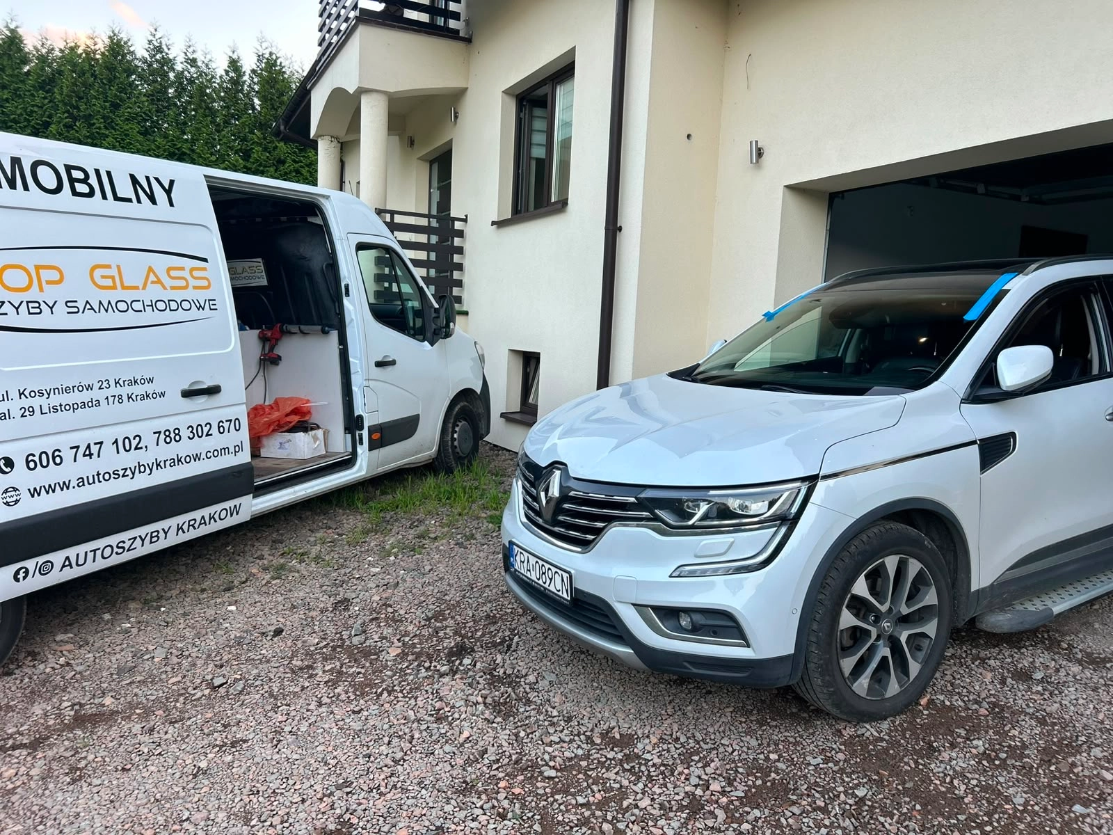 Wymiana szyby samochodowej w serwisie Top Glass